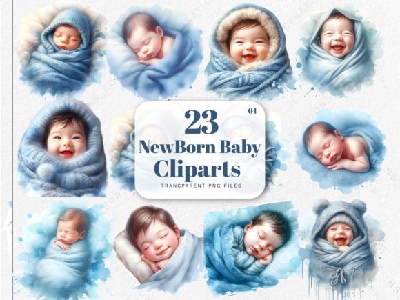 Download Newborn Cute Baby Clipart, Baby Shower - Premium Resources