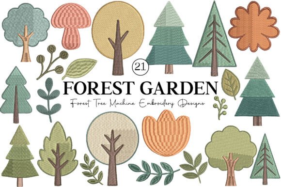 Download Whimsical Trees Embroidery Designs - Whimsical Collection