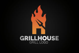 Download Letter H Fire Grill Logo - Fire grill Collection