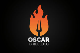 Download Letter O Fire Grill Logo - Fire grill Collection