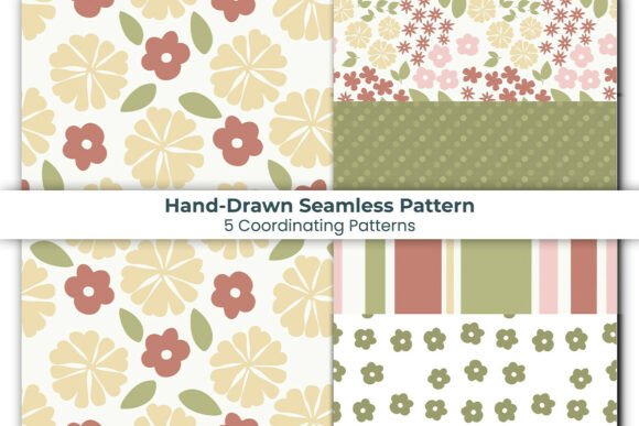 Download Whimsical Floral Seamless Papers - Whimsical Collection